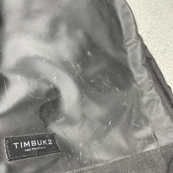 Timbuk2 Black 21" Travel Backpack Soft Case Clothing Compartment Men Laptop Bag - Picture 3 of 12